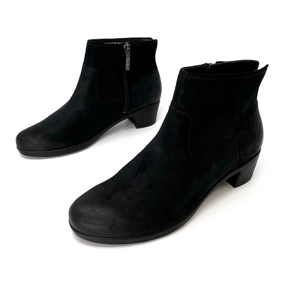 Dansko Carmella Bootie Black Burnished Suede Women’s Euro Size 39 = US 8.5-9 EUC - Picture 15 of 15